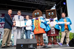 I recently joined The Hershey Company in celebrating the 50th Anniversary of Hershey’s Chocolate World. The Senate had adopted my resolution designating June 30, 2023 as Hershey's Chocolate World Day" in Pennsylvania, which I presented during their 50th Birthday Block Party Bash. Congratulations on this milestone!