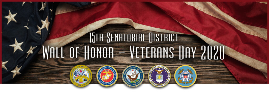 15th Senatorial District Wall of Honor